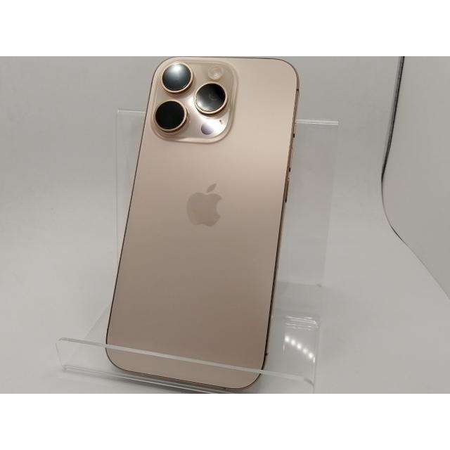 【中古】Apple SoftBank 【SIMフリー】 iPhone 16 Pro 128GB デザートチタニウム MYMX3J/A【川崎駅前】保証期間１ヶ月【ランクA】の画像