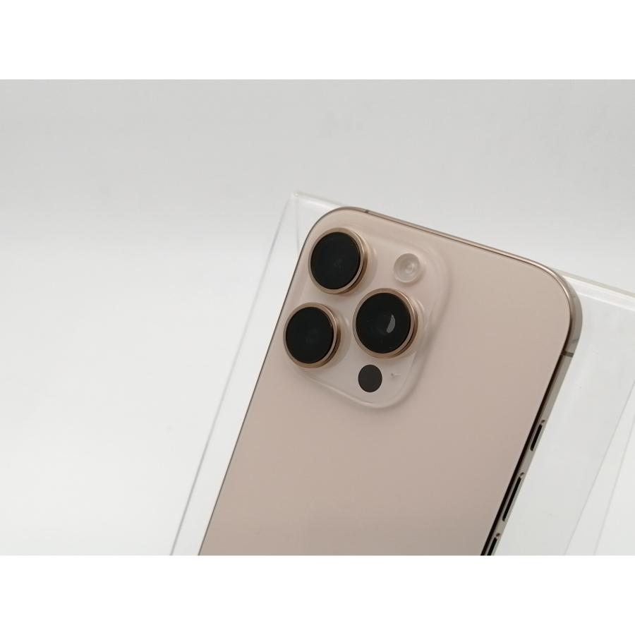 【中古】Apple SoftBank 【SIMフリー】 iPhone 16 Pro 256GB デザートチタニウム MYN23J/A【なんば】保証期間１ヶ月【ランクA】の画像