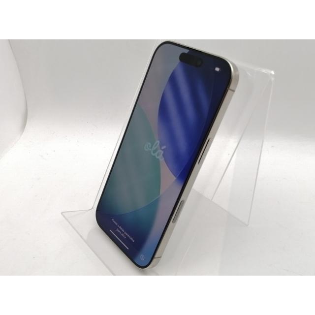【中古】Apple SoftBank 【SIMフリー】 iPhone 16 Pro 256GB ナチュラルチタニウム MYN33J/A【津田沼】保証期間１ヶ月【ランクA】の画像