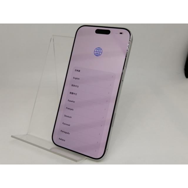【中古】Apple SoftBank 【SIMフリー】 iPhone 16 Pro Max 256GB ホワイトチタニウム MYWH3J/A【日本橋3】保証期間１ヶ月【ランクB】の画像