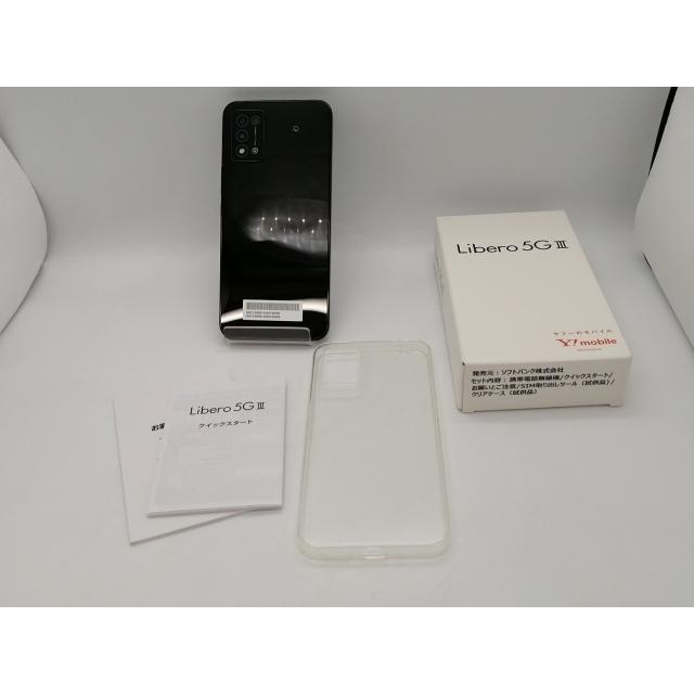 中古】ZTE ymobile 【SIMフリー】 Libero 5G III 4GB 64GB ブラック