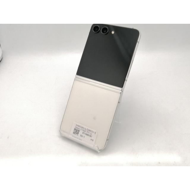 中古】SAMSUNG au 【SIMフリー】 Galaxy Z Flip5 クリーム 8GB 256GB 