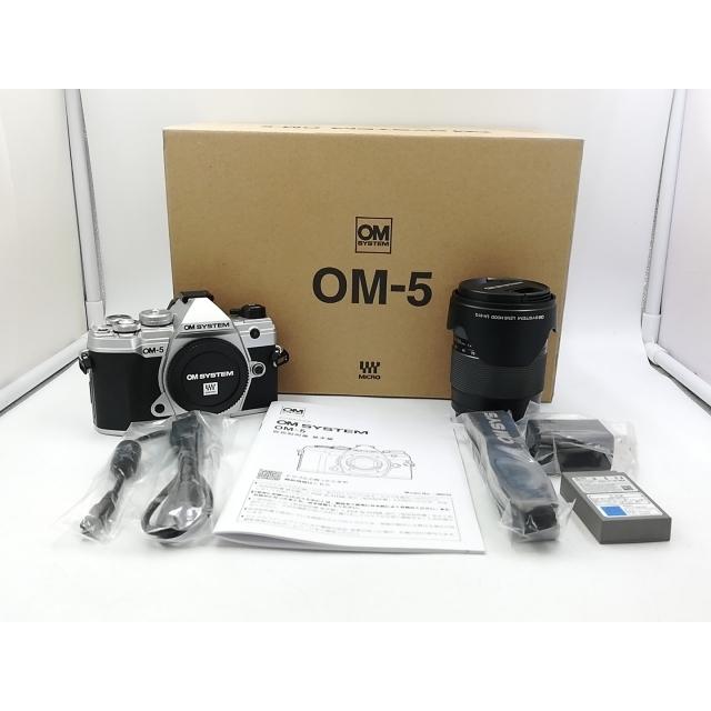 中古】OM SYSTEM OM OM-5 14-150mm II レンズキット シルバー【大宮