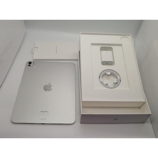 中古】Apple 【Wi-Fi】 11インチ iPad Pro（M4/2024） 256GB シルバー