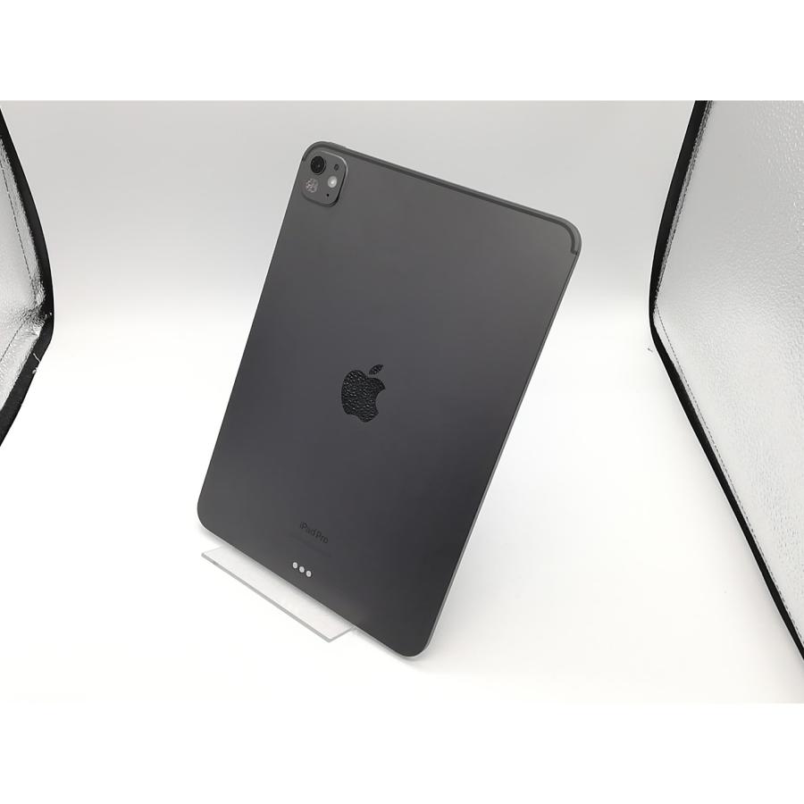【中古】Apple 【Wi-Fi】 11インチ iPad Pro（M4/2024） 256GB スペースブラック 標準ガラス MVV83J/A【秋葉2号】保証期間１ヶ月【ランクA】の画像