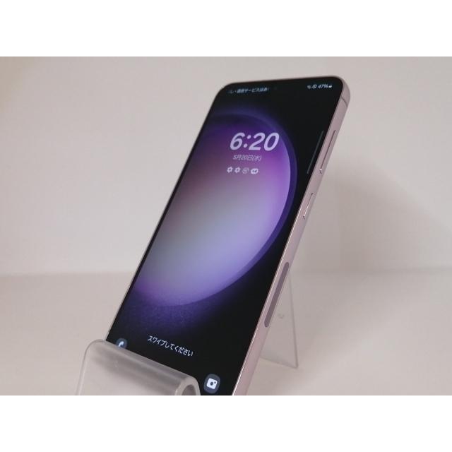 中古】SAMSUNG au 【SIMフリー】 Galaxy S23 ラベンダー 8GB 256GB