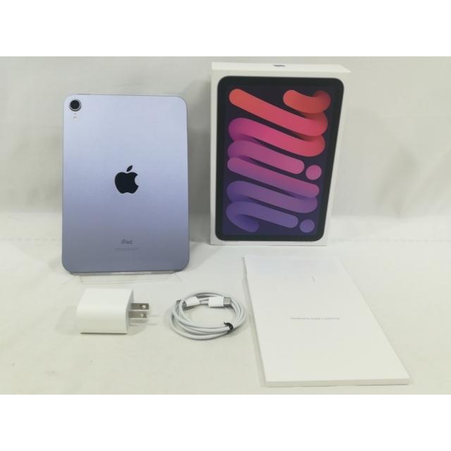 【中古】Apple 【Wi-Fi】 iPad mini（第6世代/2021） 64GB パープル MK7R3J/A【大阪本店】保証期間１ヶ月【ランクA】の画像