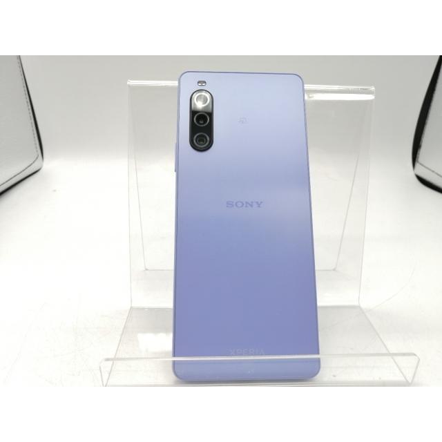 中古】SONY au 【SIMフリー】 Xperia 10 V ラベンダー 6GB 128GB SOG11
