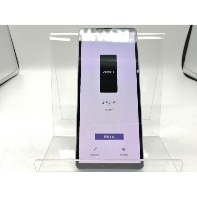 中古】SONY au 【SIMフリー】 Xperia 10 V ラベンダー 6GB 128GB SOG11
