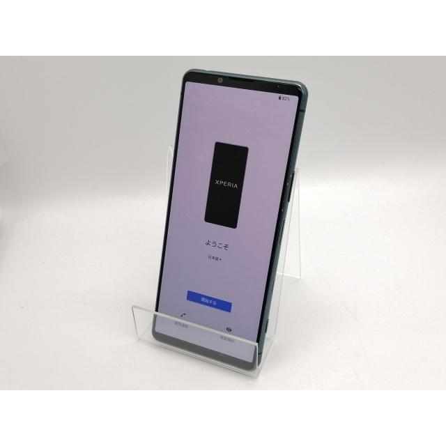 中古】SONY docomo 【SIMフリー】 Xperia 5 III グリーン 8GB 128GB SO