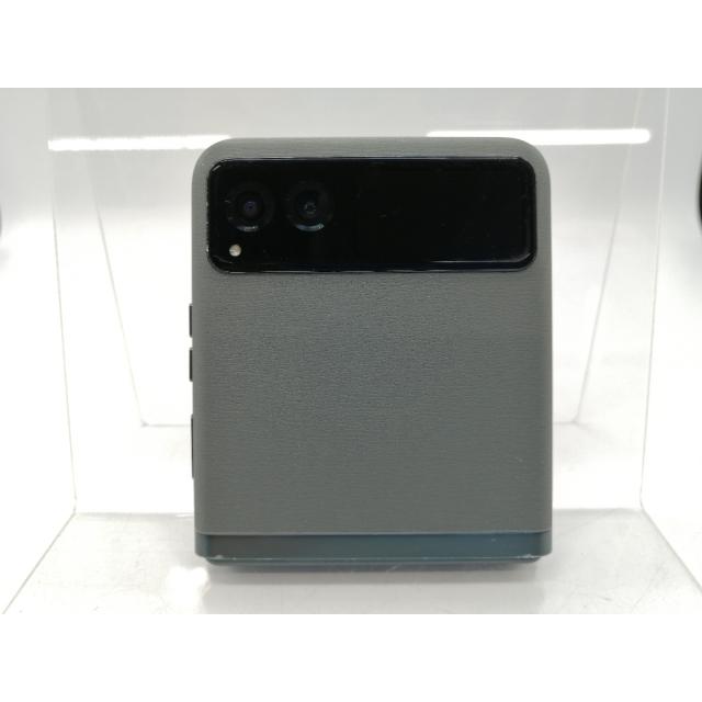 【中古】MOTOROLA SoftBank 【SIMフリー】 motorola razr 40s セージグリーン 8GB 256GB A303MO【大阪本店】保証期間１ヶ月【ランクC】の画像