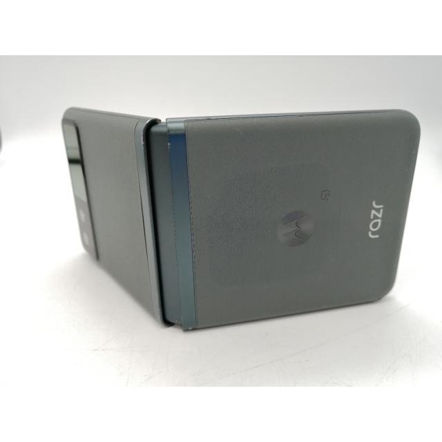 【中古】MOTOROLA SoftBank 【SIMフリー】 motorola razr 40s セージグリーン 8GB 256GB A303MO【大阪本店】保証期間１ヶ月【ランクC】の画像