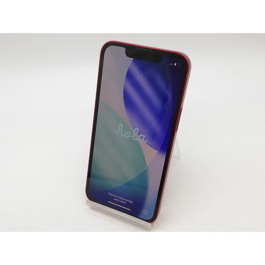 【中古】Apple 楽天モバイル 【SIMフリー】 iPhone 13 mini 256GB (PRODUCT)RED MLJM3J/A【鹿児島中町】保証期間１ヶ月【ランクB】の画像