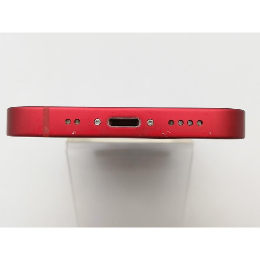 【中古】Apple 楽天モバイル 【SIMフリー】 iPhone 13 mini 256GB (PRODUCT)RED MLJM3J/A【鹿児島中町】保証期間１ヶ月【ランクB】の画像