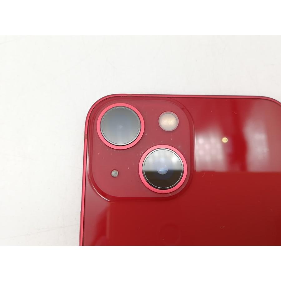 【中古】Apple 楽天モバイル 【SIMフリー】 iPhone 13 mini 256GB (PRODUCT)RED MLJM3J/A【鹿児島中町】保証期間１ヶ月【ランクB】の画像