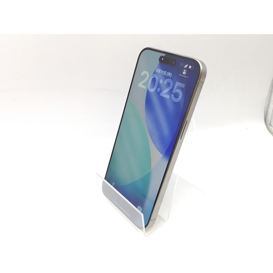 【中古】Apple 国内版 【SIMフリー】 iPhone 15 Pro Max 256GB ナチュラルチタニウム MU6R3J/A【熊本】保証期間１ヶ月【ランクA】の画像