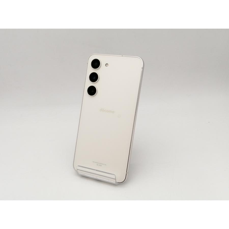 中古】SAMSUNG docomo 【SIMフリー】 Galaxy S23 クリーム 8GB 256GB
