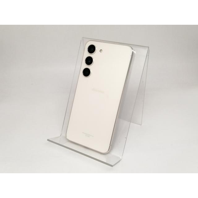 中古】SAMSUNG docomo 【SIMフリー】 Galaxy S23 クリーム 8GB 256GB