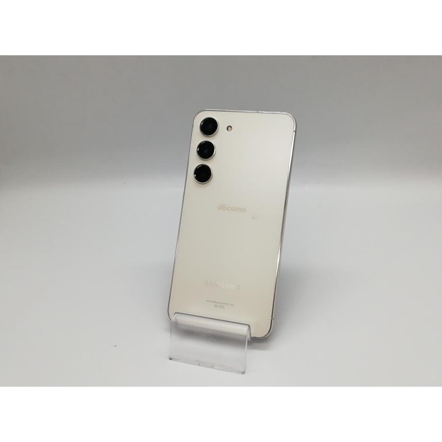 中古】SAMSUNG docomo 【SIMフリー】 Galaxy S23 クリーム 8GB 256GB 