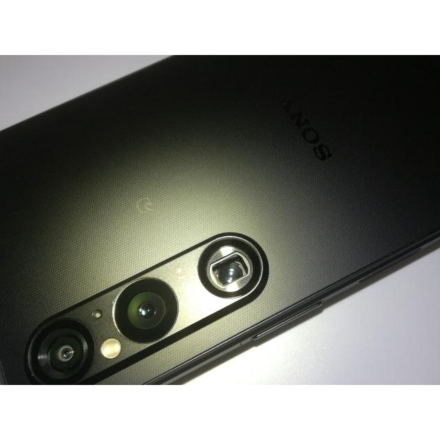 中古】SONY docomo 【SIMフリー】 Xperia 1 V ブラック 12GB 256GB SO