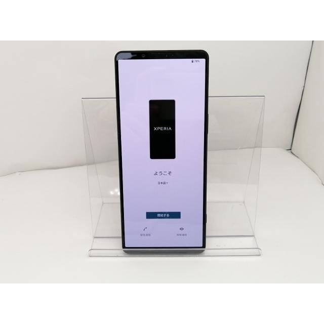 中古】SONY docomo 【SIMフリー】 Xperia 1 V ブラック 12GB 256GB SO