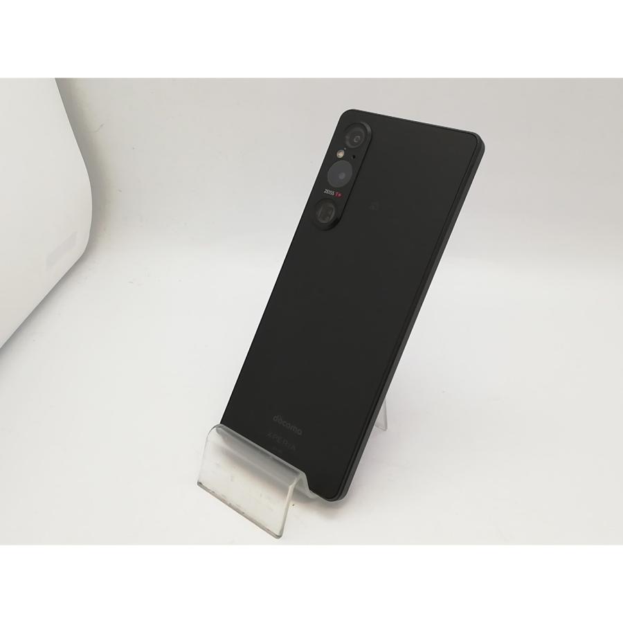 中古】SONY docomo 【SIMフリー】 Xperia 1 V ブラック 12GB 256GB SO