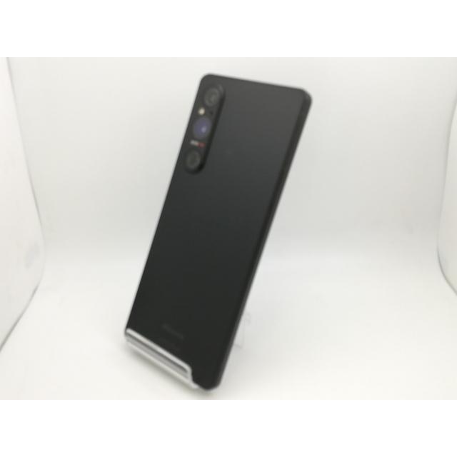 中古】SONY docomo 【SIMフリー】 Xperia 1 V ブラック 12GB 256GB SO