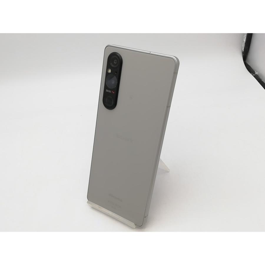 中古】SONY docomo 【SIMフリー】 Xperia 1 V プラチナシルバー 12GB
