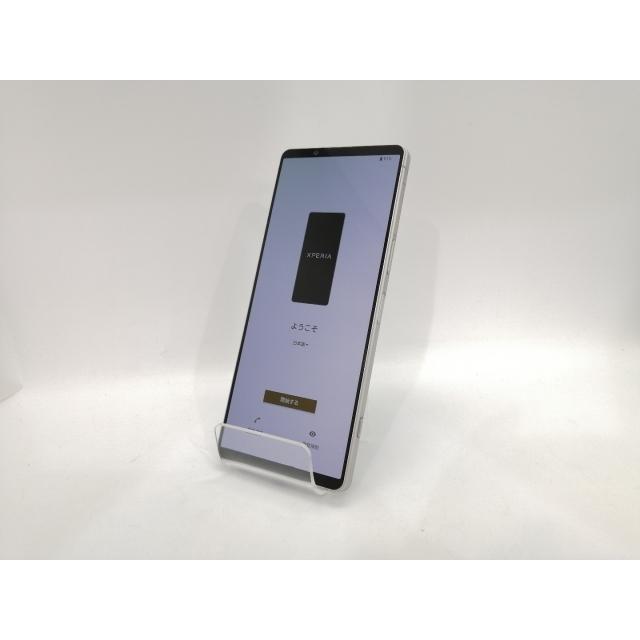 未使用：Xperia 1 V SO-51D 12GB/256GB 銀 ドコモ 中古】SONY docomo 【SIMフリー】 Xperia 1 V プラチナシルバー 12GB