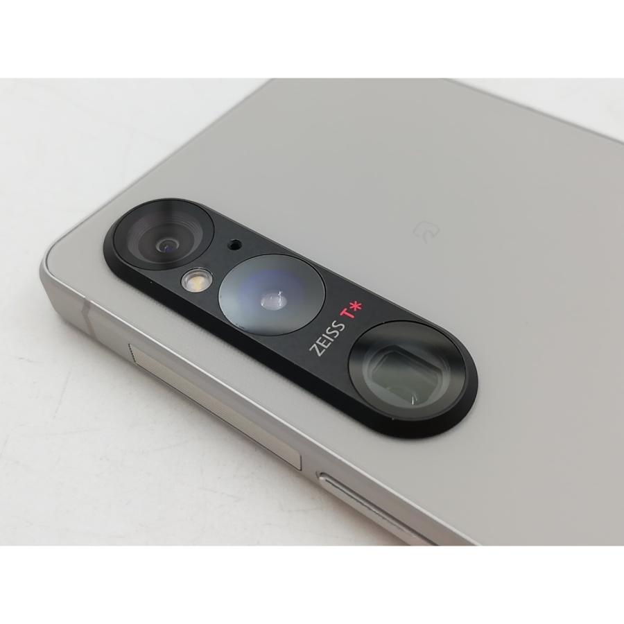 中古】SONY docomo 【SIMフリー】 Xperia 1 V プラチナシルバー 12GB