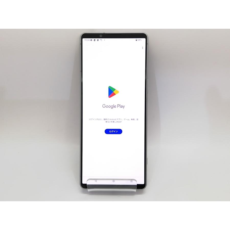 中古】SONY docomo 【SIMフリー】 Xperia 1 V プラチナシルバー 12GB