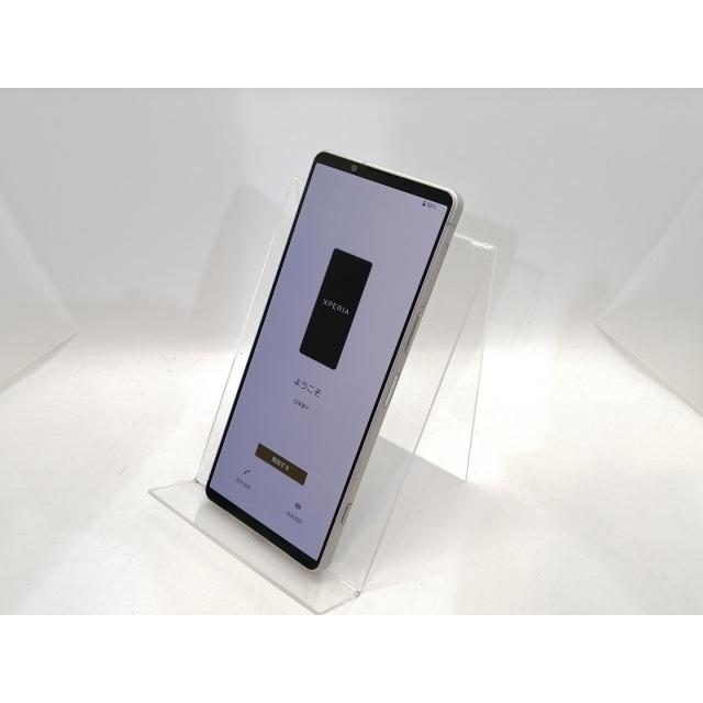 中古】SONY docomo 【SIMフリー】 Xperia 1 V プラチナシルバー 12GB