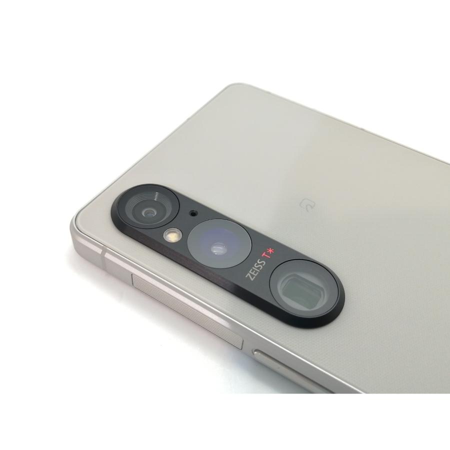 中古】SONY docomo 【SIMフリー】 Xperia 1 V プラチナシルバー 12GB