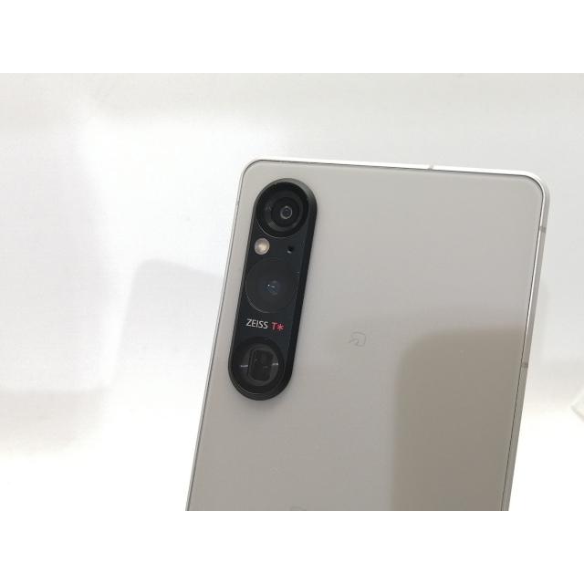 中古】SONY docomo 【SIMフリー】 Xperia 1 V プラチナシルバー 12GB