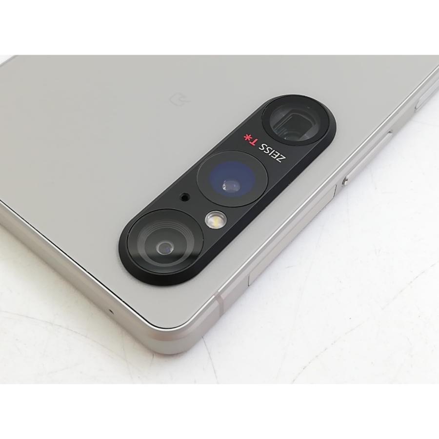 中古】SONY docomo 【SIMフリー】 Xperia 1 V プラチナシルバー 12GB