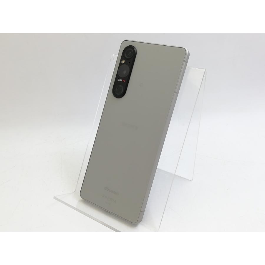 【中古】SONY docomo 【SIMフリー】 Xperia 1 V プラチナシルバー 12GB 256GB SO-51D【大宮東口】保証期間１ヶ月【ランクA】