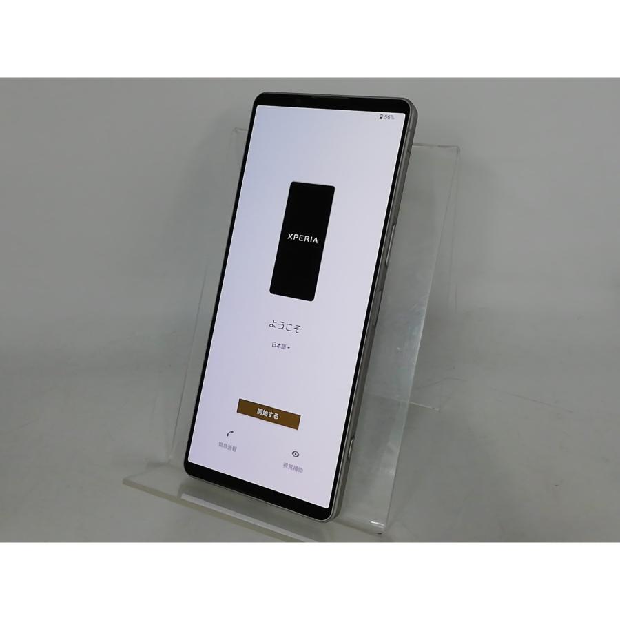 【中古】SONY docomo 【SIMフリー】 Xperia 1 V プラチナシルバー 12GB 256GB SO-51D【大宮東口】保証期間１ヶ月【ランクA】の画像