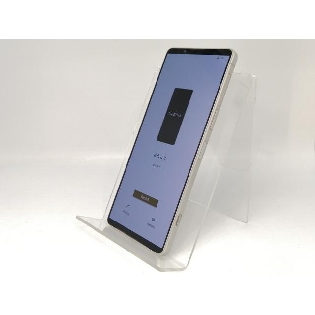 中古】SONY docomo 【SIMフリー】 Xperia 1 V プラチナシルバー 12GB