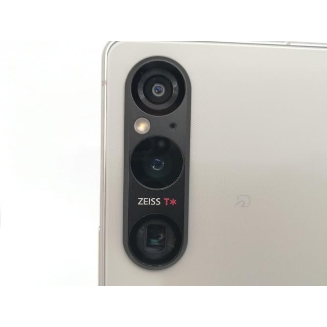 中古】SONY docomo 【SIMフリー】 Xperia 1 V プラチナシルバー 12GB