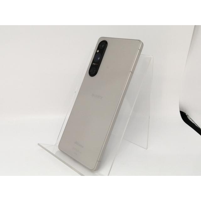 中古】SONY docomo 【SIMフリー】 Xperia 1 V プラチナシルバー 12GB