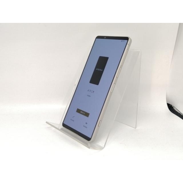 中古】SONY docomo 【SIMフリー】 Xperia 1 V プラチナシルバー 12GB