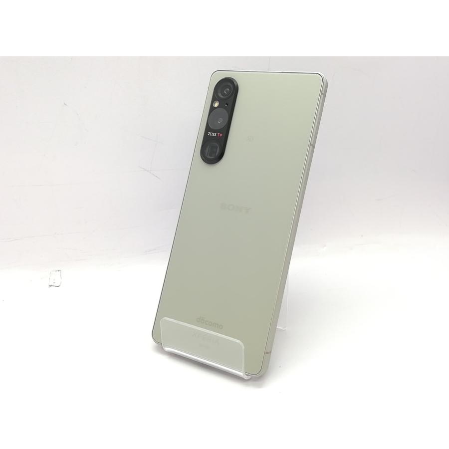 中古】SONY docomo 【SIMフリー】 Xperia 1 V プラチナシルバー 12GB