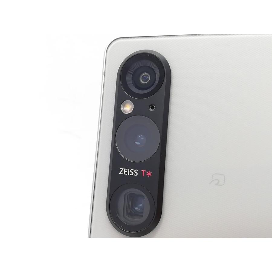 中古】SONY docomo 【SIMフリー】 Xperia 1 V プラチナシルバー 12GB