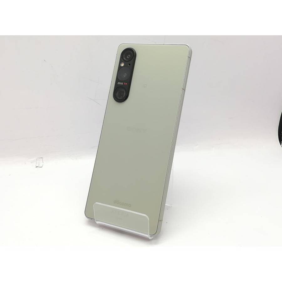 中古】SONY docomo 【SIMフリー】 Xperia 1 V プラチナシルバー 12GB