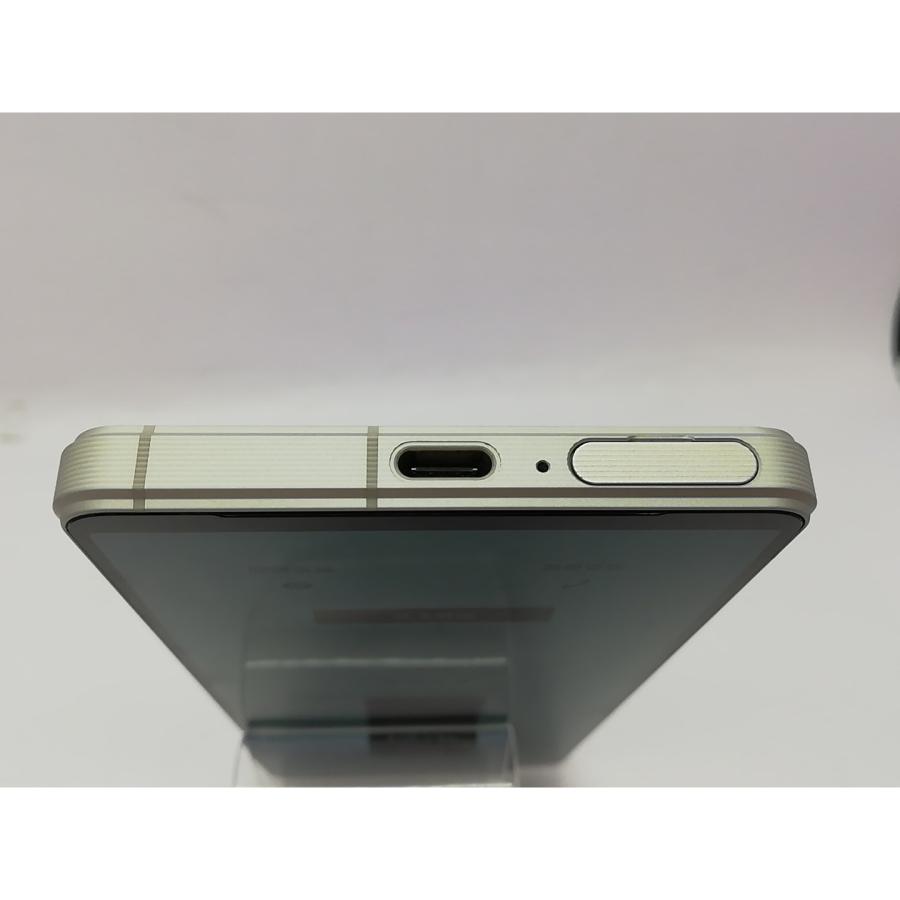 中古】SONY docomo 【SIMフリー】 Xperia 1 V プラチナシルバー 12GB