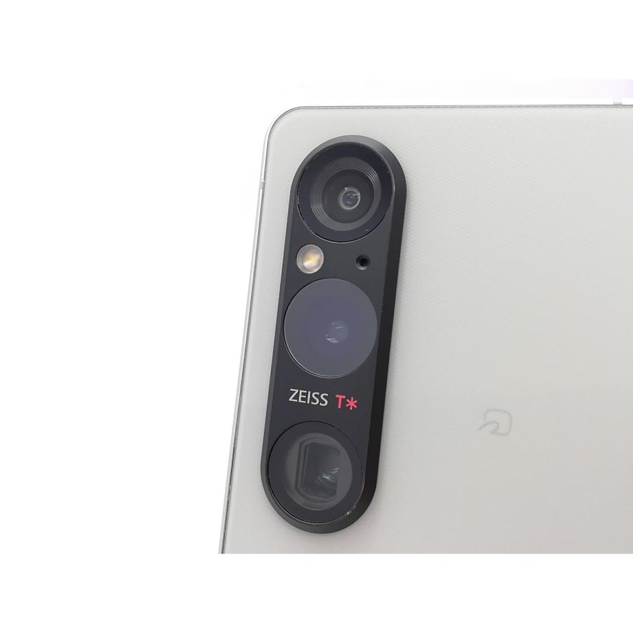 中古】SONY docomo 【SIMフリー】 Xperia 1 V プラチナシルバー 12GB