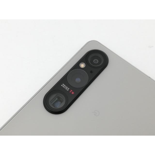 中古】SONY docomo 【SIMフリー】 Xperia 1 V プラチナシルバー 12GB