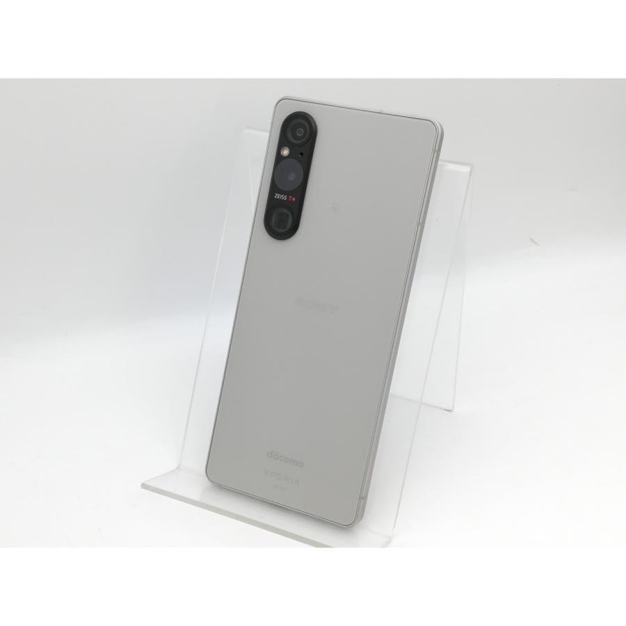 中古】SONY docomo 【SIMフリー】 Xperia 1 V プラチナシルバー 12GB