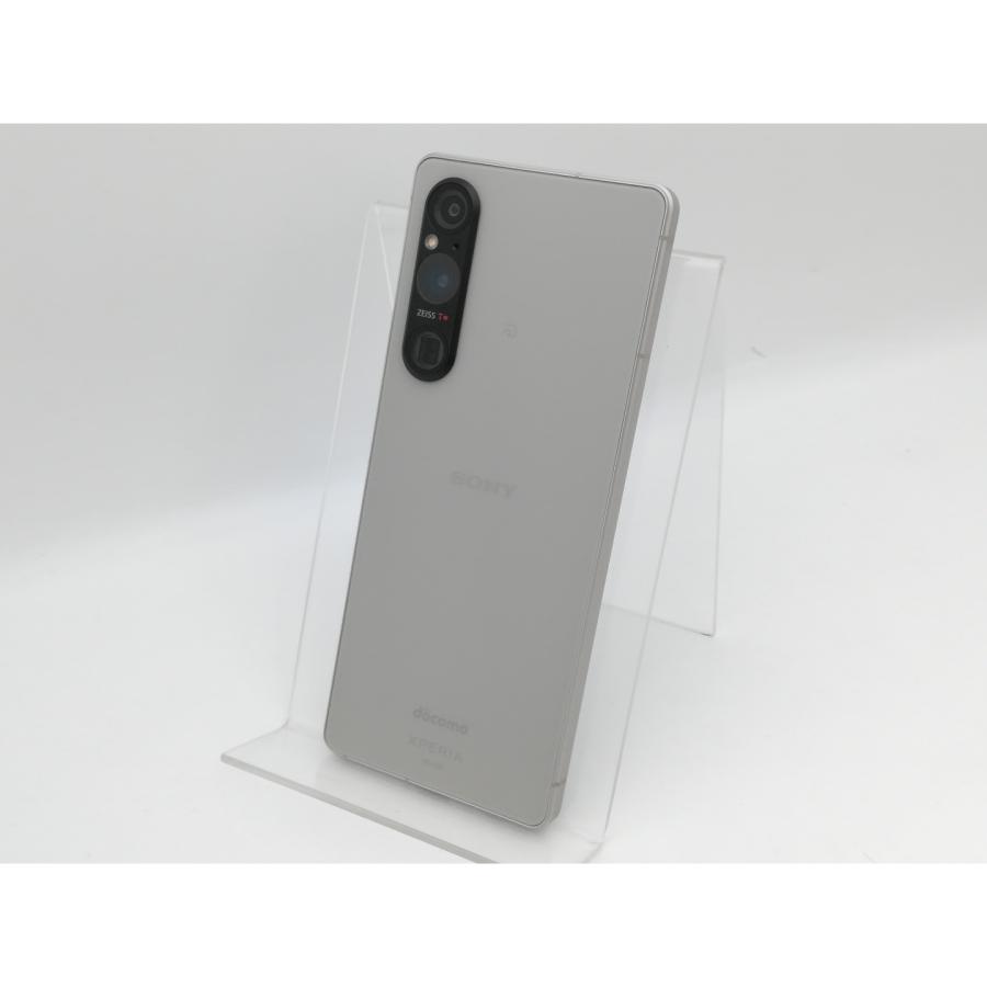 中古】SONY docomo 【SIMフリー】 Xperia 1 V プラチナシルバー 12GB