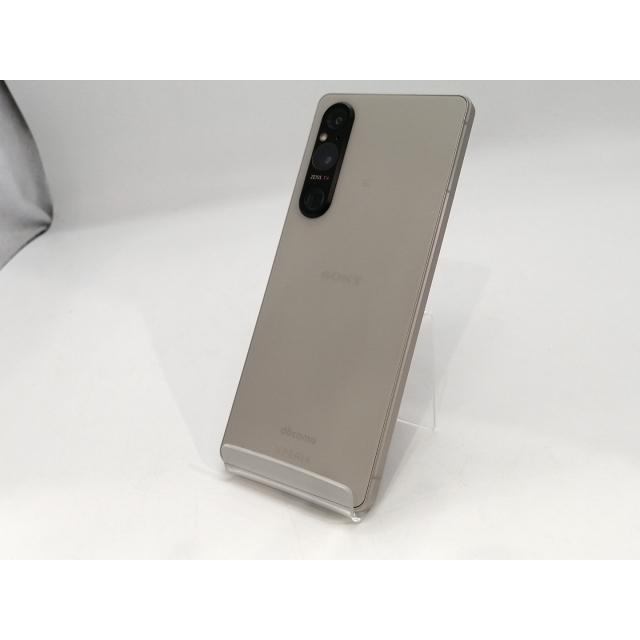 中古】SONY docomo 【SIMフリー】 Xperia 1 V プラチナシルバー 12GB